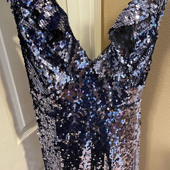 Free People Purple Sequin Siren Dress NWT - Picture 11 of 16